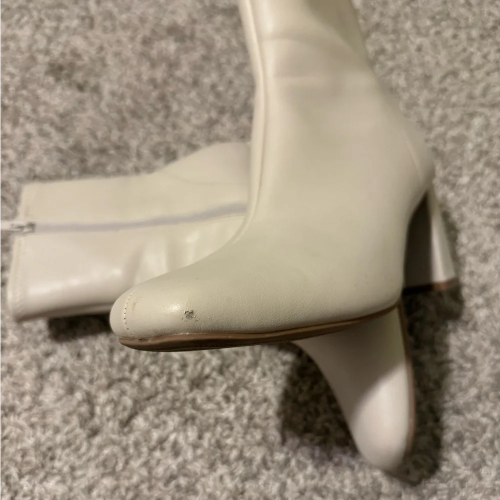 A New Day Square-Toe High Heel Boots - Picture 4 of 9